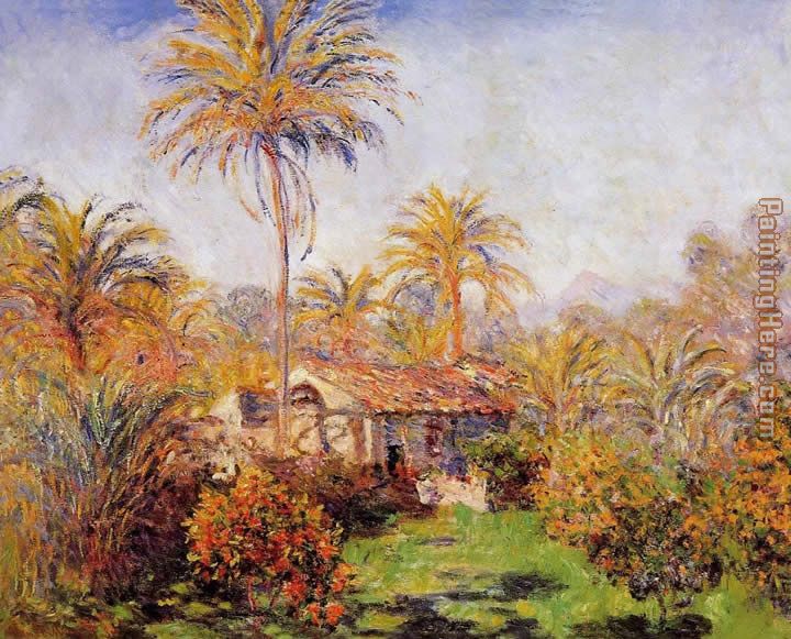 Small Country Farm in Bordighera painting - Claude Monet Small Country Farm in Bordighera art painting
